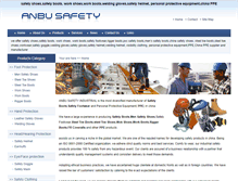Tablet Screenshot of anbusafety.com
